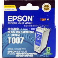 Epson T007 อิงค์เจ็ทแท้ สีดำ PH790 / 870 / 890 / 895 / 915 / 1270 / 1290